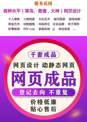 DW網(wǎng)頁設(shè)計與制作 從動靜態(tài)網(wǎng)頁模板到可修改源碼的完整開發(fā)指南